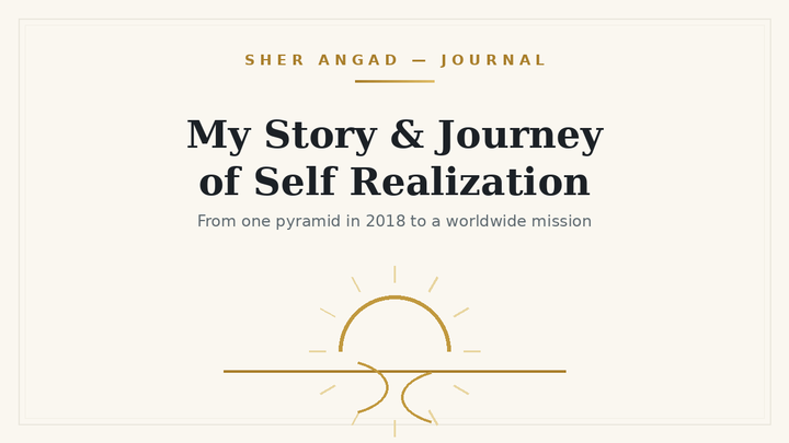 My Story & Journey of Self Realization