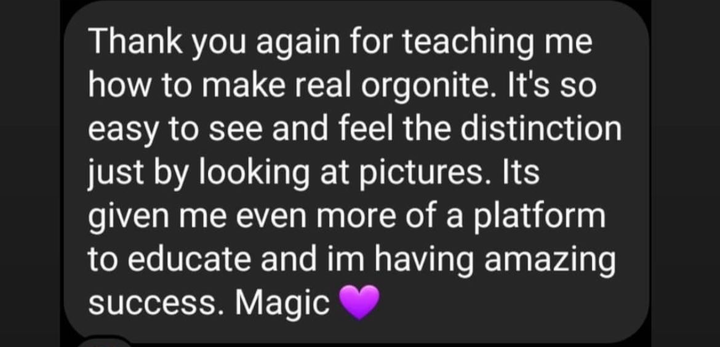 Orgone Academy student