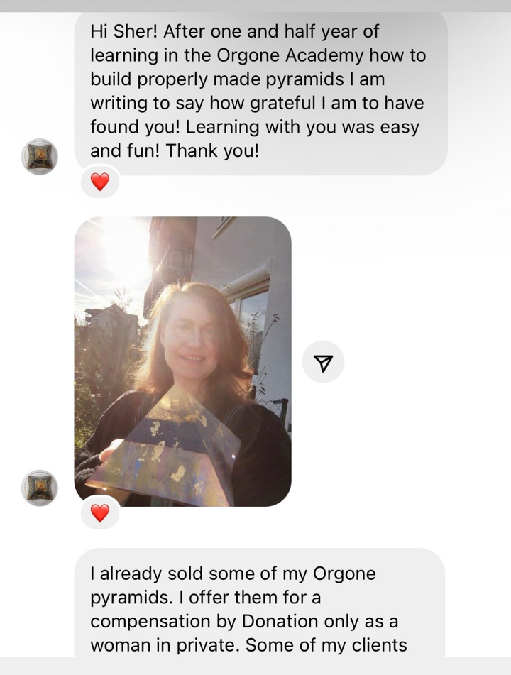 Orgone Academy student