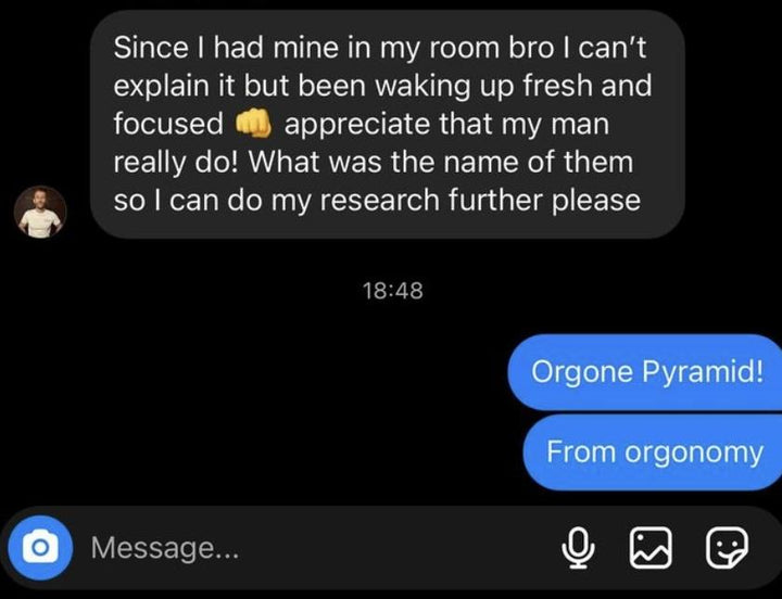 Orgonomy client