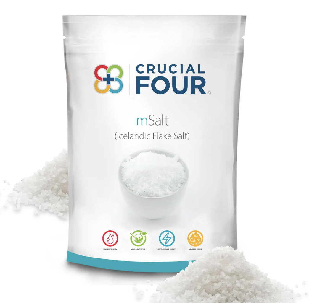 Crucial Four mSalt Icelandic Flake Salt